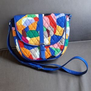 Vera Bradley Slim Saddle crossbody purse